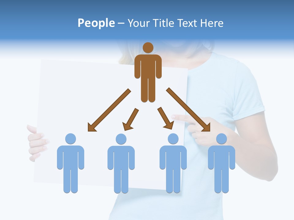 Human Holding Young PowerPoint Template