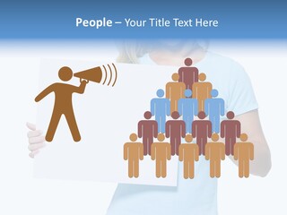 Human Holding Young PowerPoint Template