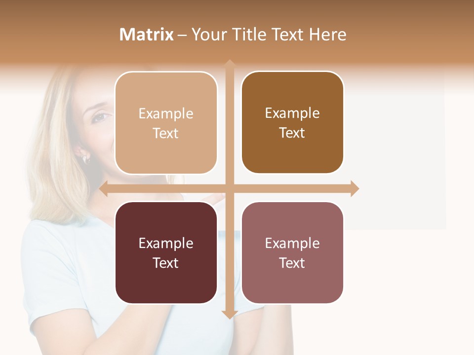 White Background Sheet Banner PowerPoint Template