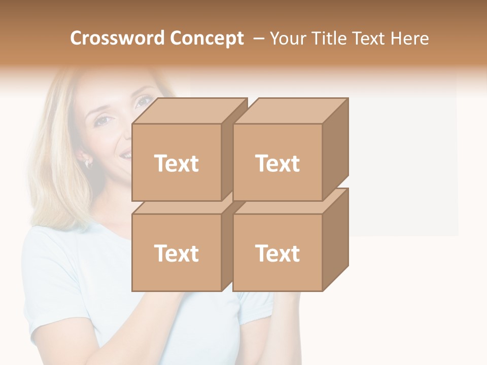 White Background Sheet Banner PowerPoint Template