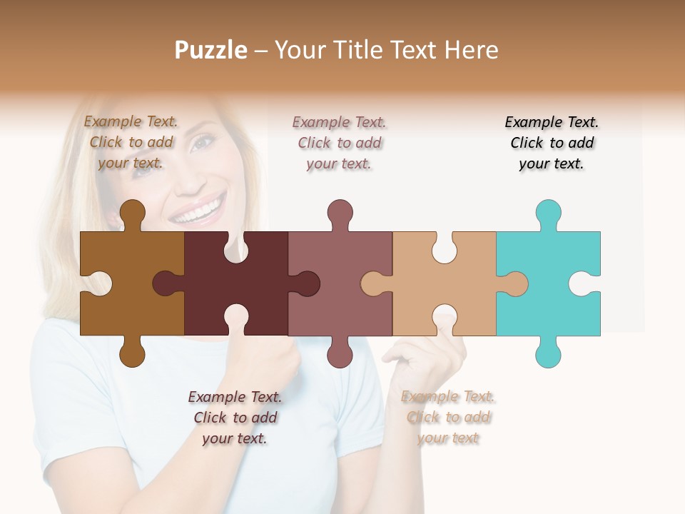 White Background Sheet Banner PowerPoint Template