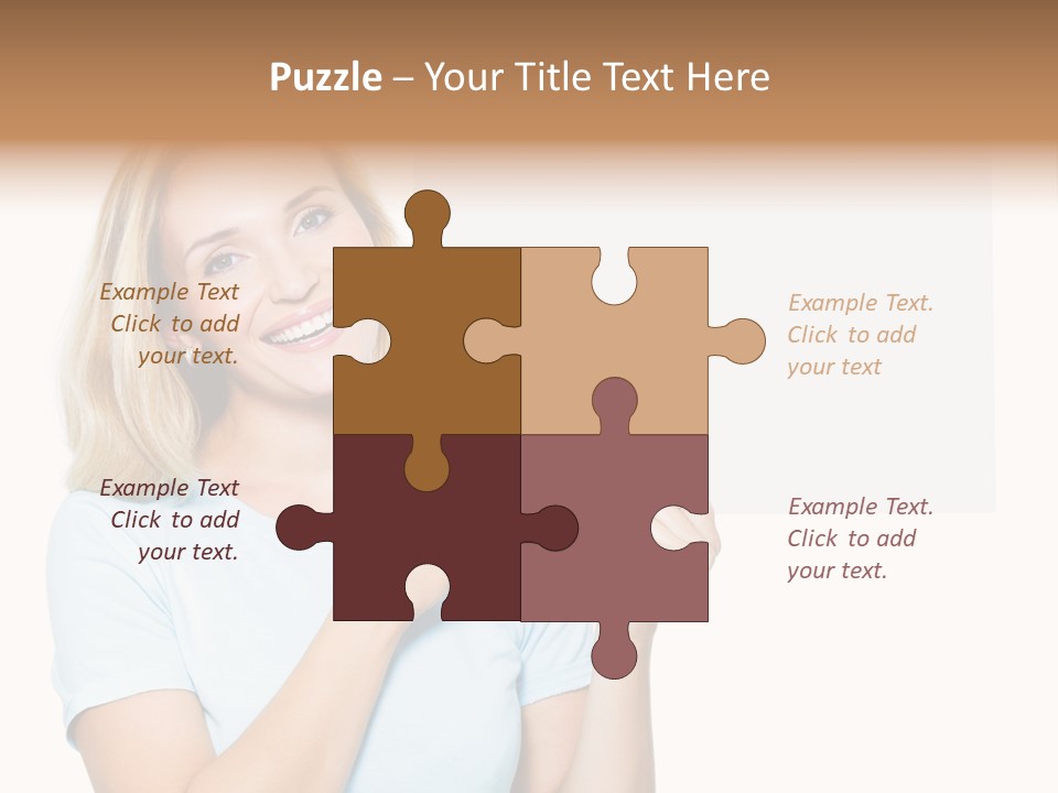 White Background Sheet Banner PowerPoint Template