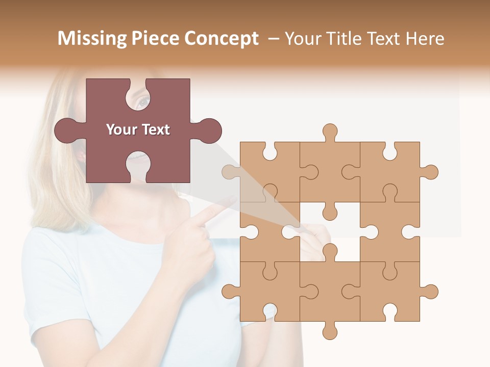 White Background Sheet Banner PowerPoint Template