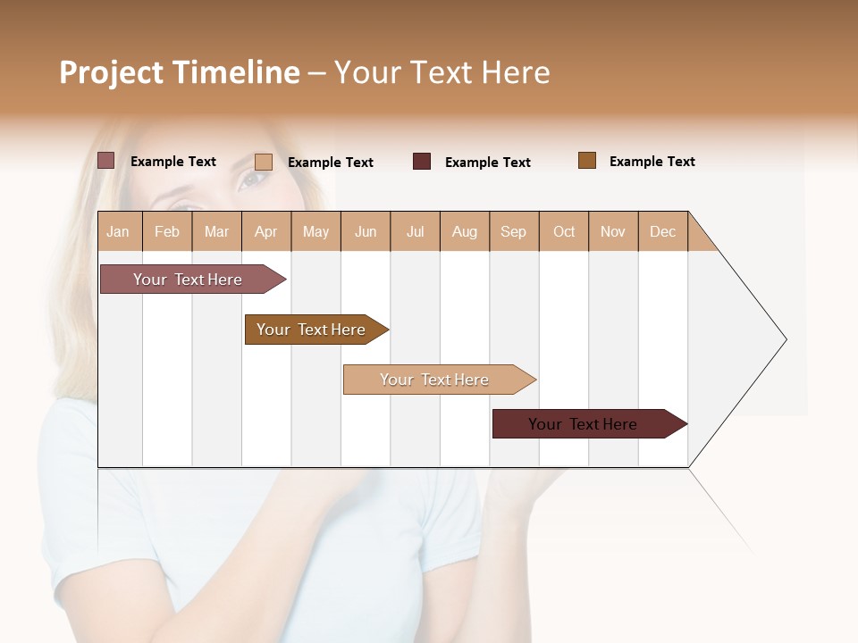 White Background Sheet Banner PowerPoint Template