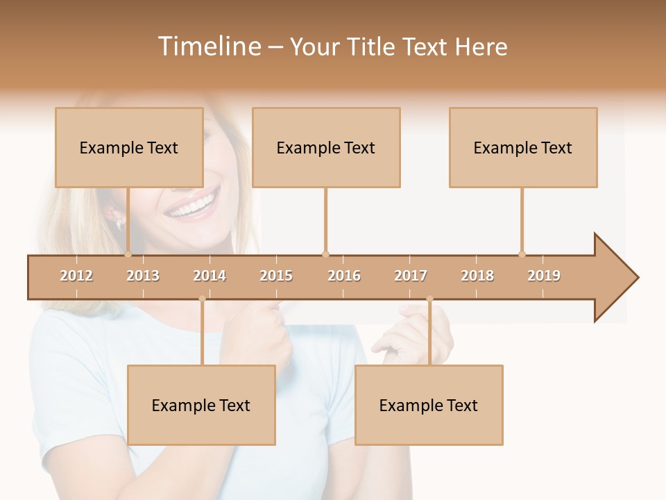 White Background Sheet Banner PowerPoint Template