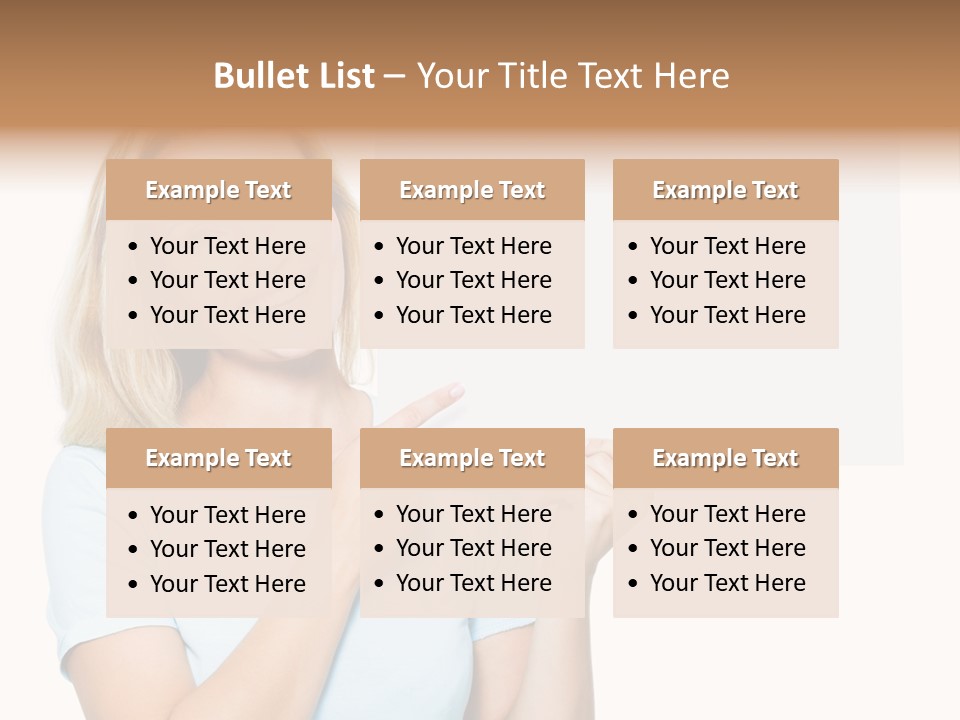 White Background Sheet Banner PowerPoint Template