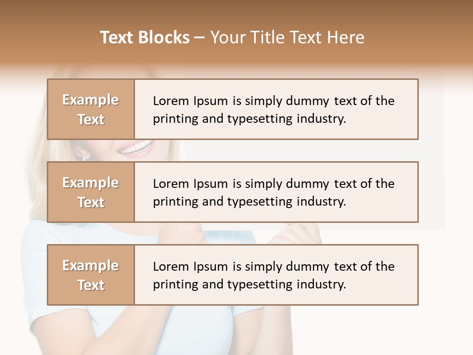 White Background Sheet Banner PowerPoint Template