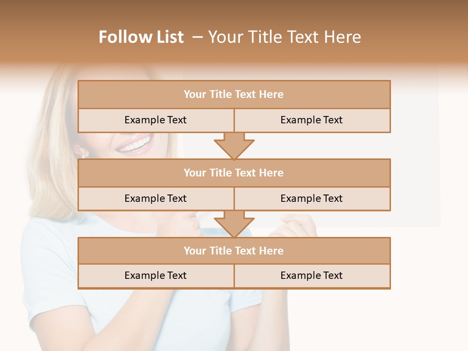 White Background Sheet Banner PowerPoint Template