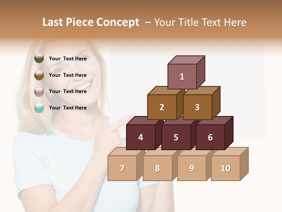 White Background Sheet Banner PowerPoint Template