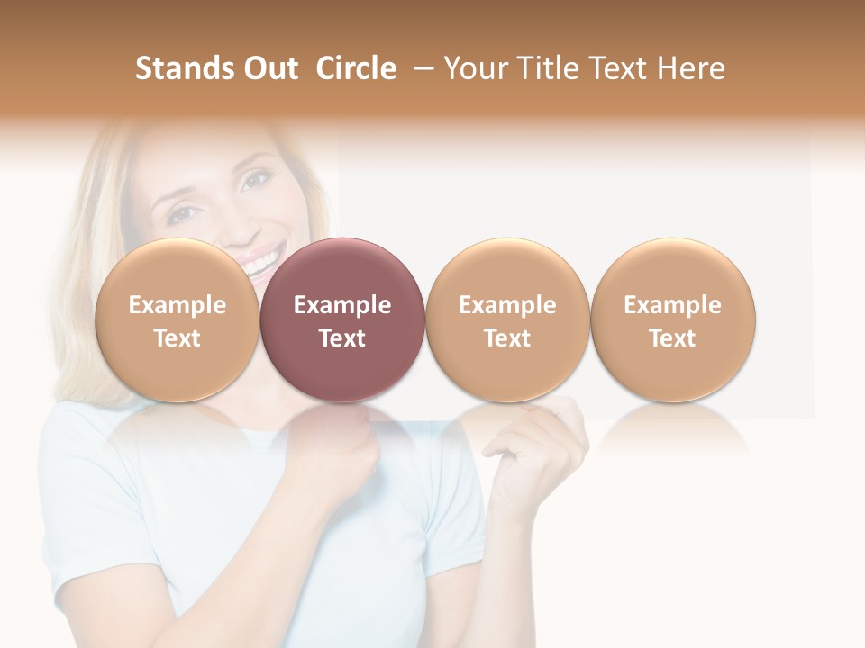 White Background Sheet Banner PowerPoint Template