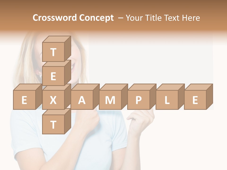 White Background Sheet Banner PowerPoint Template