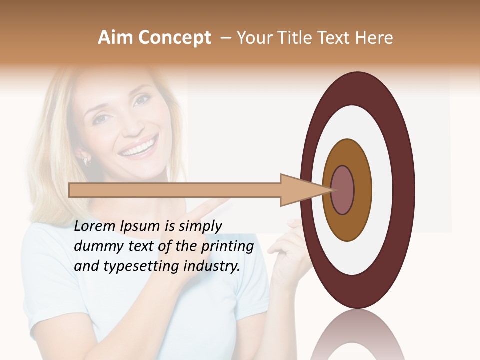 White Background Sheet Banner PowerPoint Template