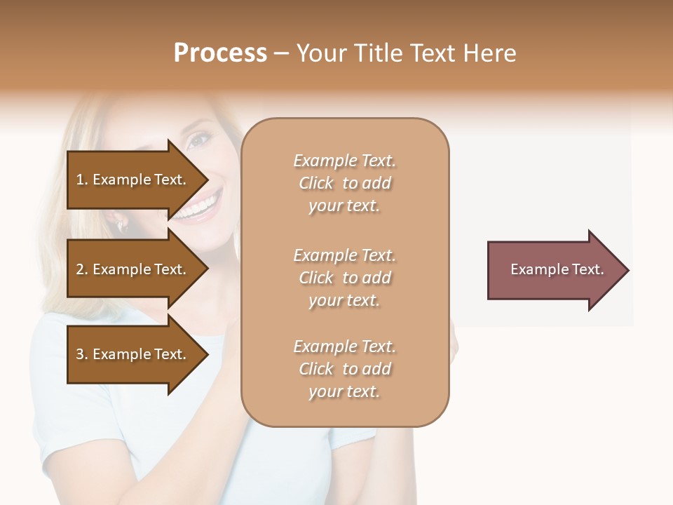 White Background Sheet Banner PowerPoint Template