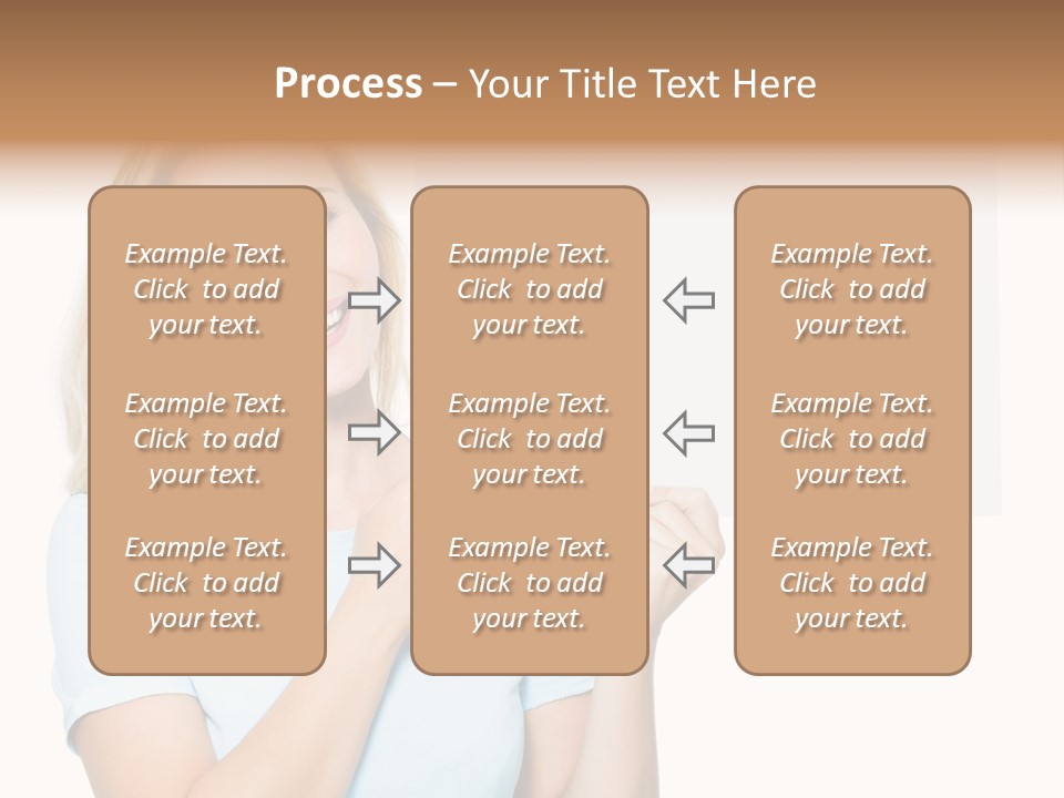 White Background Sheet Banner PowerPoint Template