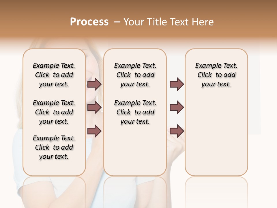 White Background Sheet Banner PowerPoint Template