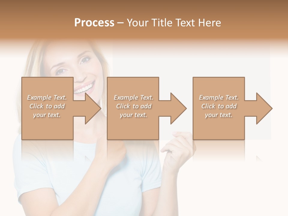 White Background Sheet Banner PowerPoint Template