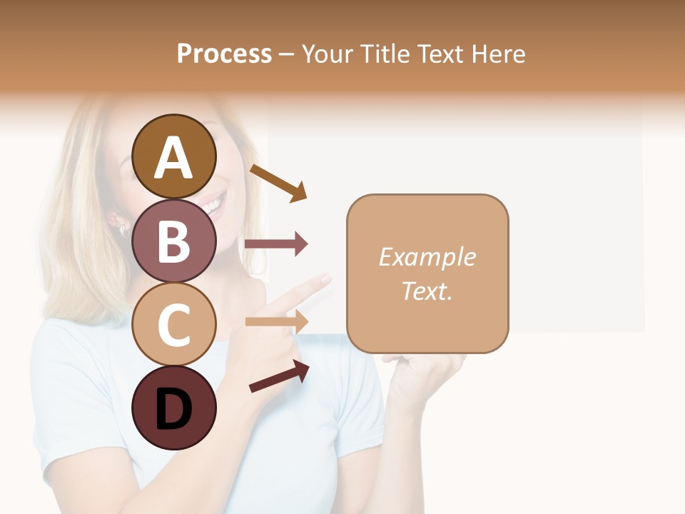 White Background Sheet Banner PowerPoint Template