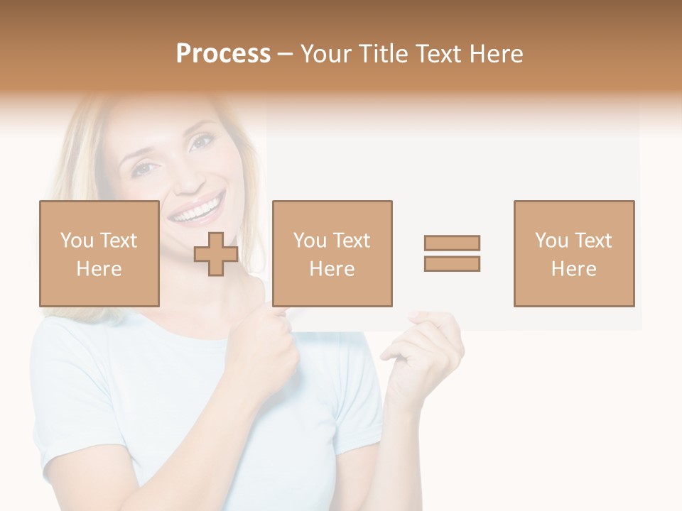 White Background Sheet Banner PowerPoint Template