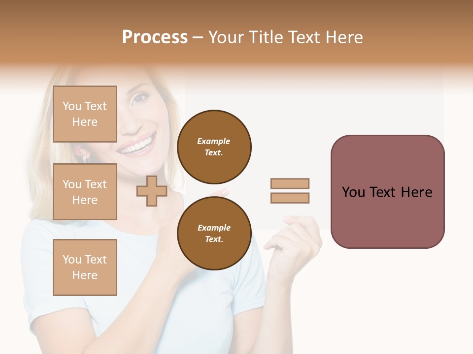 White Background Sheet Banner PowerPoint Template