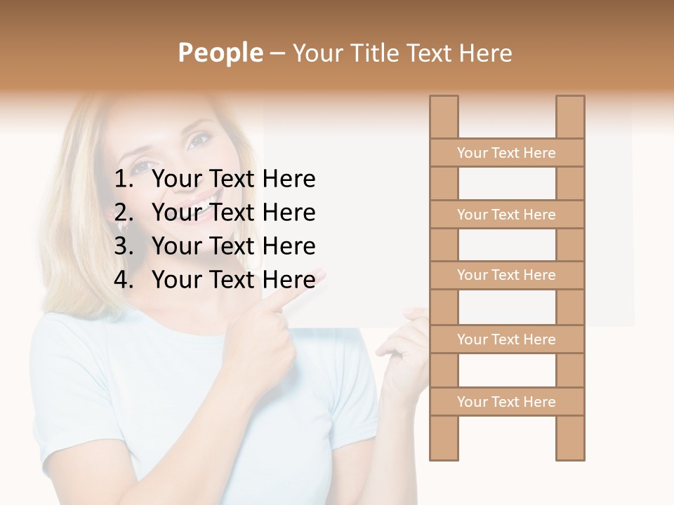 White Background Sheet Banner PowerPoint Template