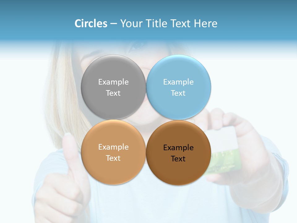 Gladness Blond Fun PowerPoint Template