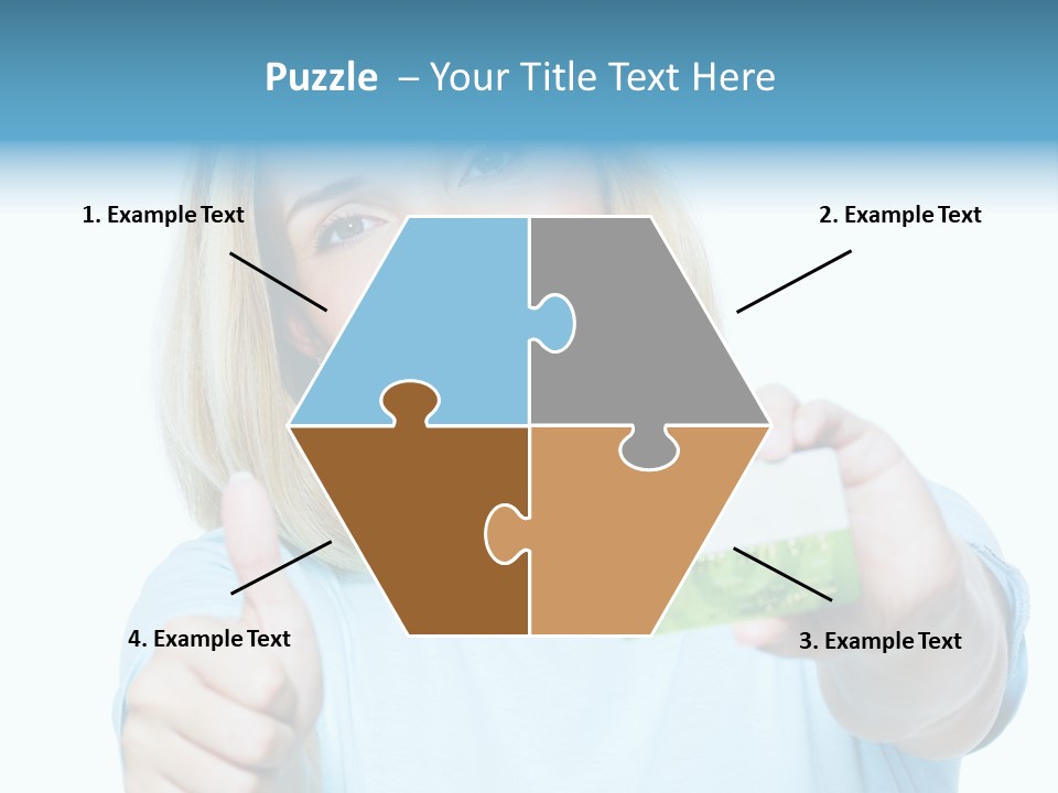 Gladness Blond Fun PowerPoint Template