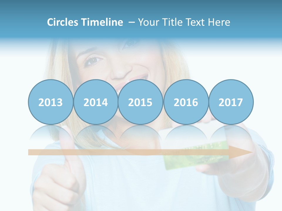 Gladness Blond Fun PowerPoint Template