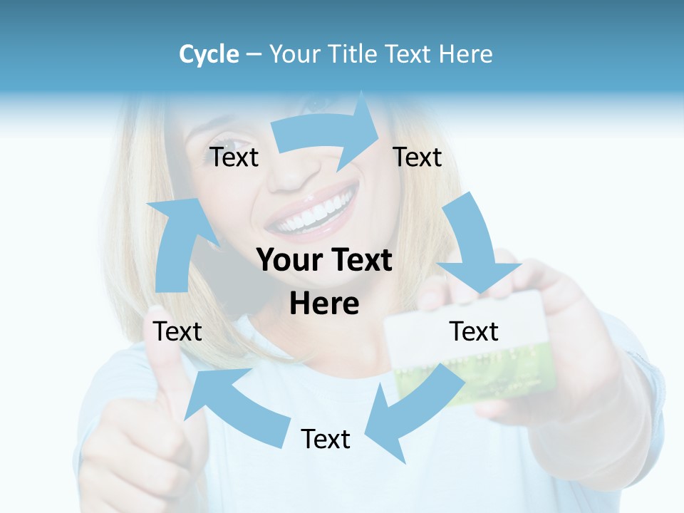 Gladness Blond Fun PowerPoint Template