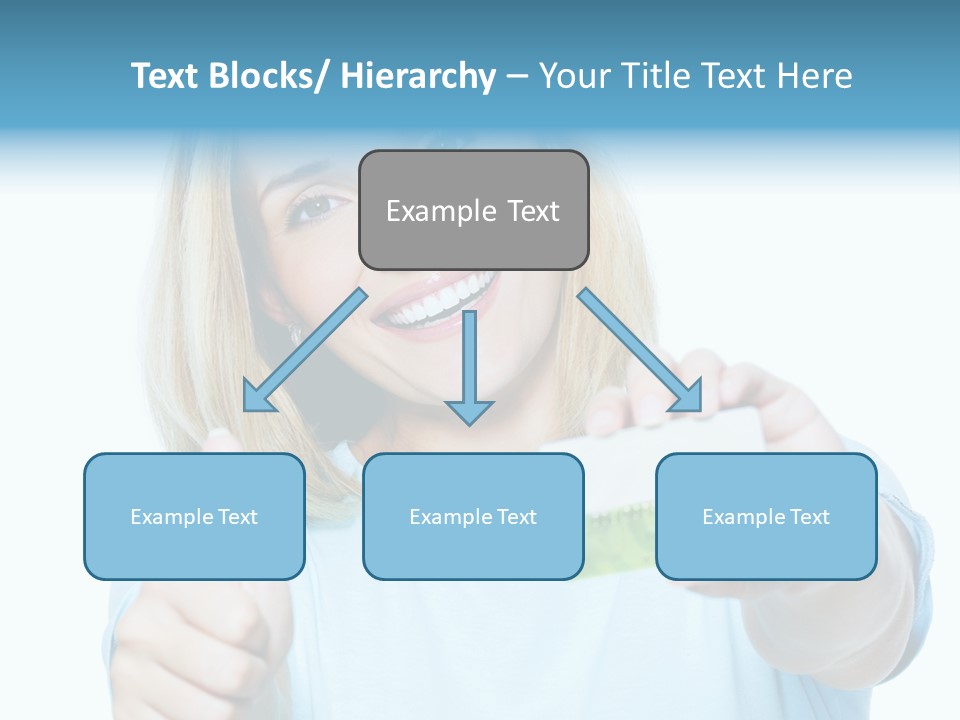 Gladness Blond Fun PowerPoint Template