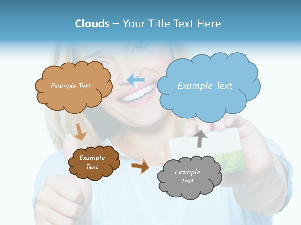 Gladness Blond Fun PowerPoint Template