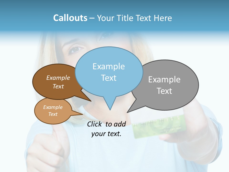 Gladness Blond Fun PowerPoint Template