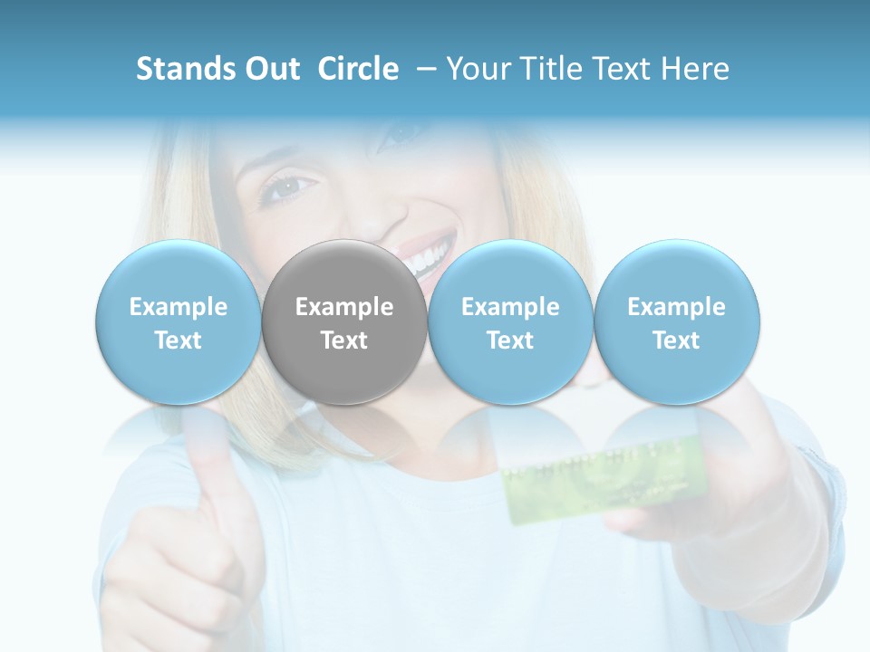 Gladness Blond Fun PowerPoint Template