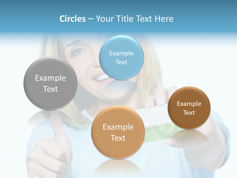 Gladness Blond Fun PowerPoint Template