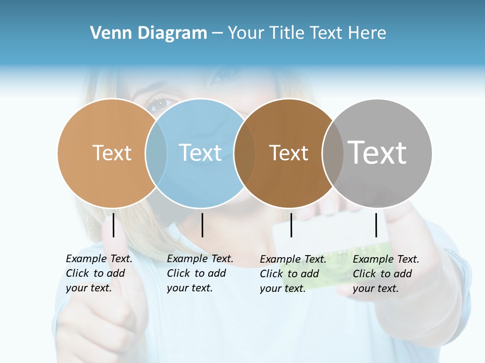 Gladness Blond Fun PowerPoint Template