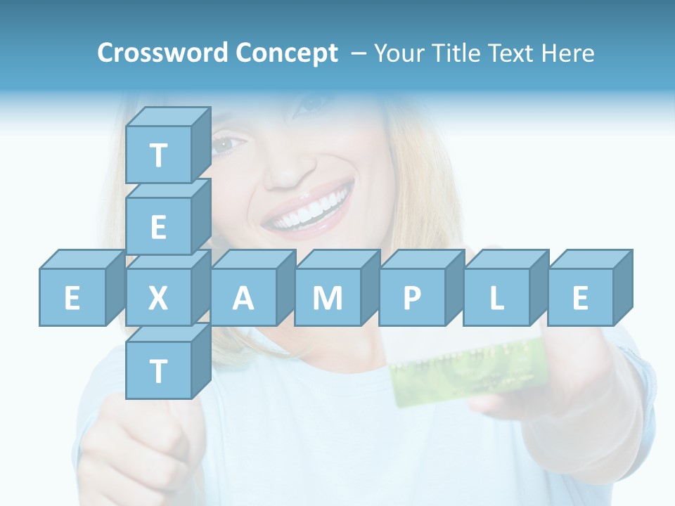 Gladness Blond Fun PowerPoint Template