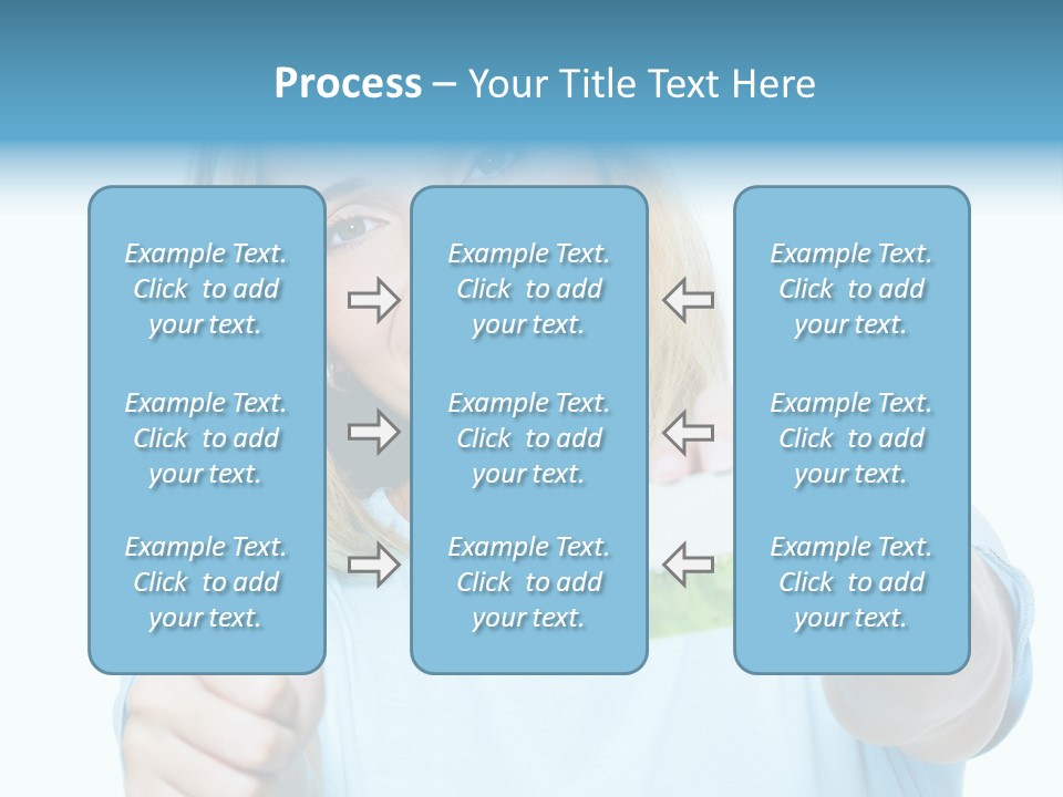 Gladness Blond Fun PowerPoint Template