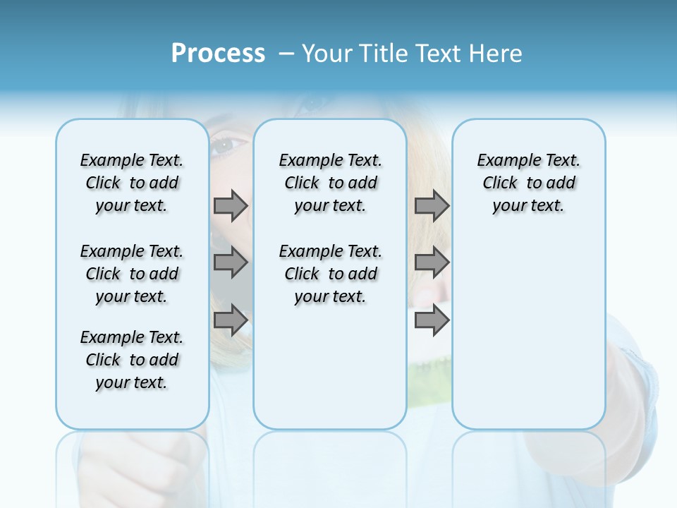 Gladness Blond Fun PowerPoint Template