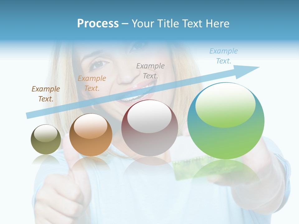 Gladness Blond Fun PowerPoint Template