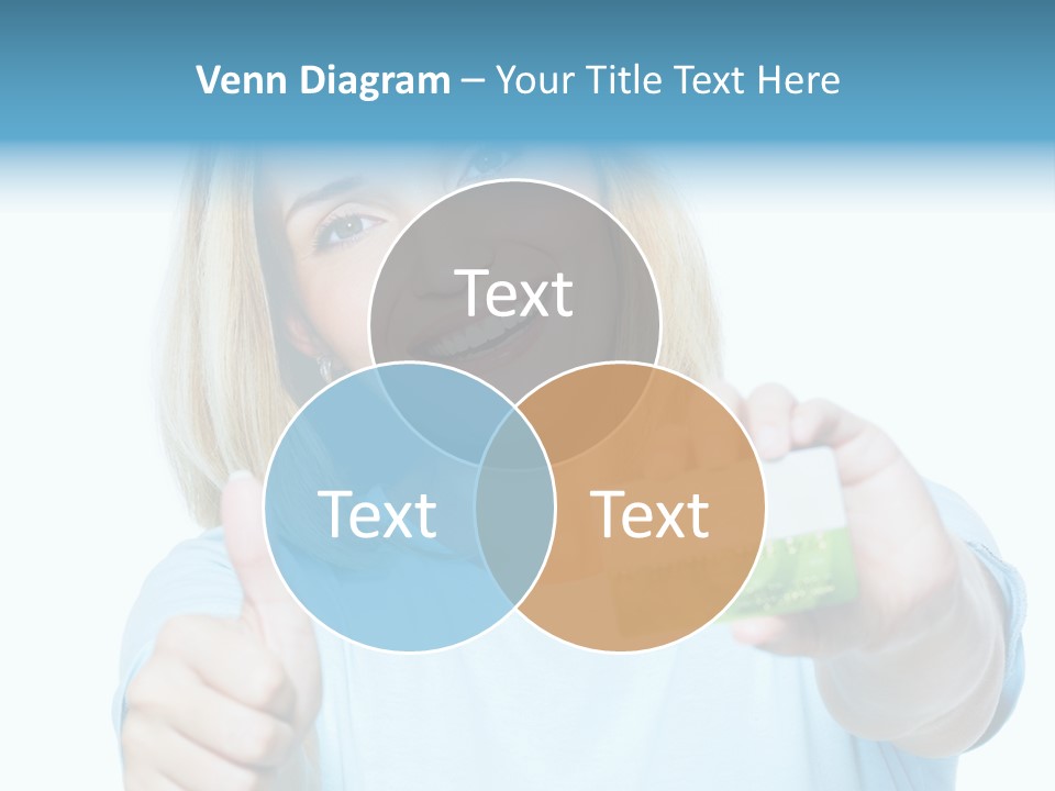 Gladness Blond Fun PowerPoint Template