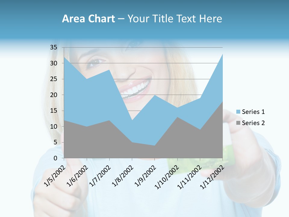 Gladness Blond Fun PowerPoint Template