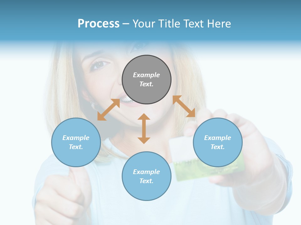 Gladness Blond Fun PowerPoint Template