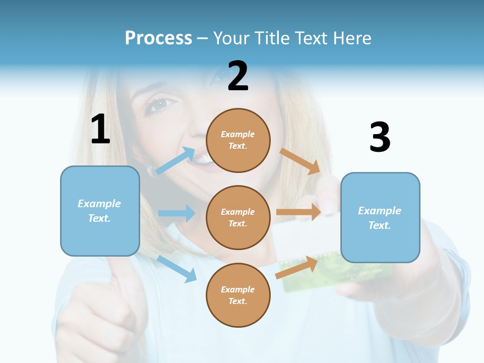 Gladness Blond Fun PowerPoint Template