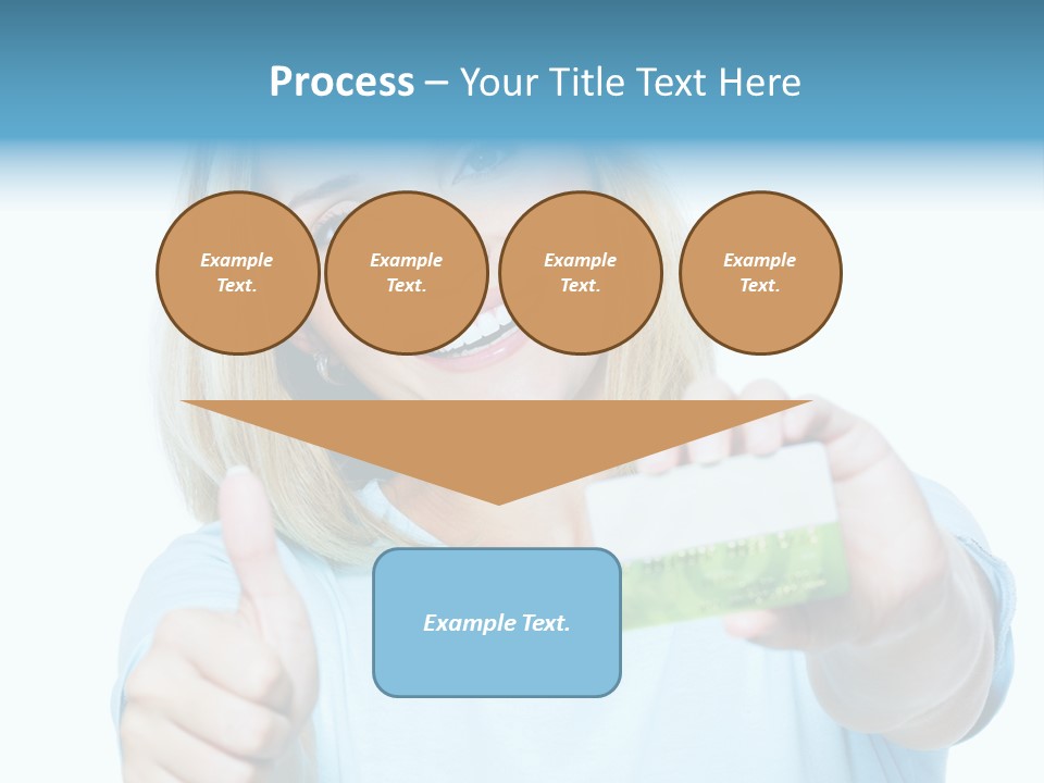 Gladness Blond Fun PowerPoint Template