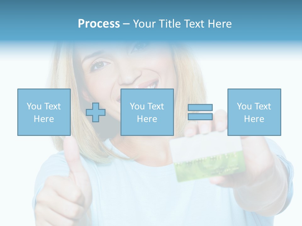 Gladness Blond Fun PowerPoint Template