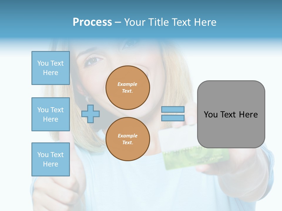 Gladness Blond Fun PowerPoint Template