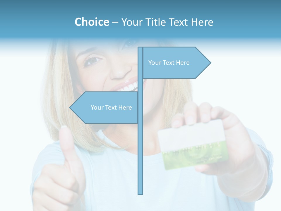 Gladness Blond Fun PowerPoint Template