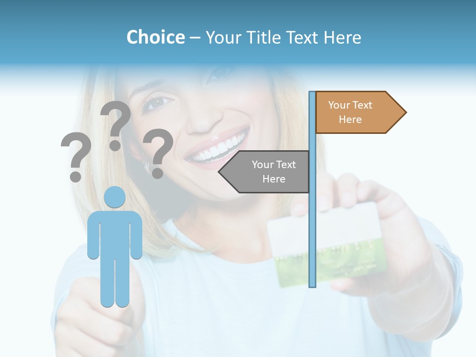 Gladness Blond Fun PowerPoint Template