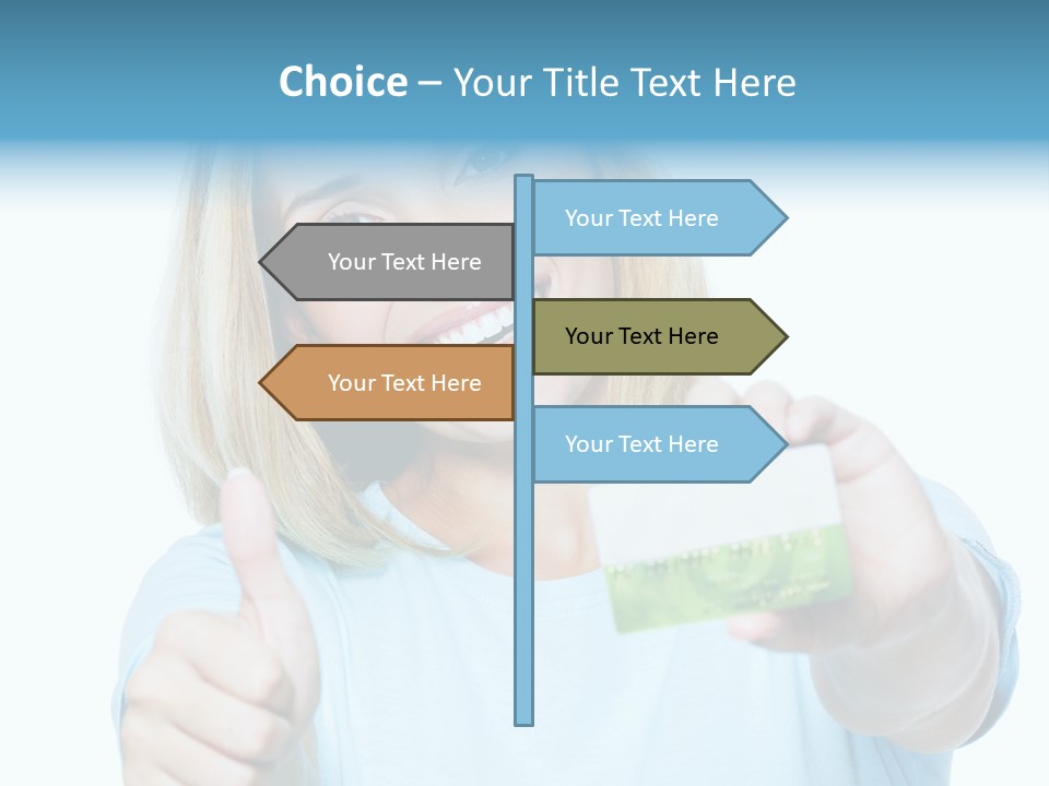 Gladness Blond Fun PowerPoint Template