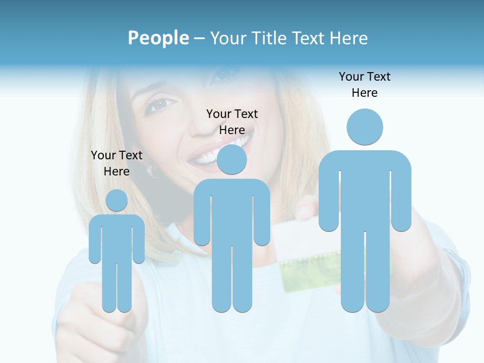 Gladness Blond Fun PowerPoint Template