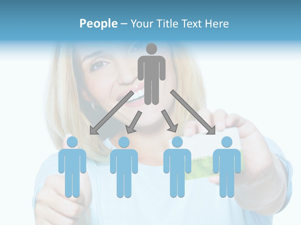 Gladness Blond Fun PowerPoint Template